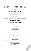 Annali universali di medicina