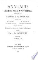 Annuaire géologique universel