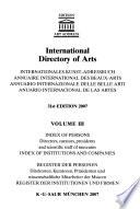 Annuaire international des beaux-arts