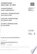 Annuaire International Des Beaux-arts