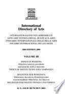 Annuaire international des beaux-arts