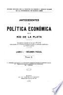 Antecedentes de política económica en el Río de la Plata