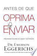 Antes de que oprima enviar