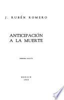 Anticipación a la muerte