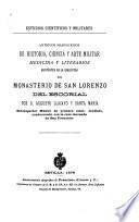 Antiguos manuscritos de historia, ciencia y arte militar