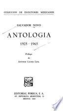 Antologia, 1925-1965