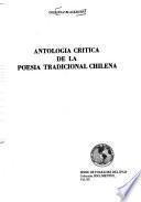 Antología crítica de la poesía tradicional chilena