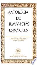 Antología de humanistas españoles