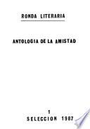 Antologia de la amistad