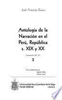 Antología de la narración en el Perú, República, s. XIX y XX: Generación del '50