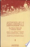 Antología de la poesía española e hispanoamericana
