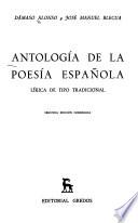 Antología de la poesía española