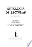 Antología de lecturas: Segundo semestre