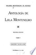 Antología de Lola Montenegro