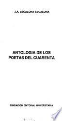Antología de los poetas del cuarenta