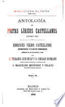 Antología de poetas líricos castellanos
