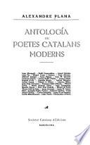 Antología de poetes catalans moderns