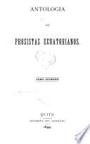 Antología de prosistas ecuatorianos