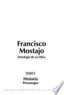 Antología de su obra: Historia : personajes