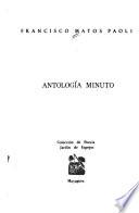 Antología minuto