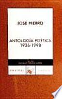Libro Antología poética