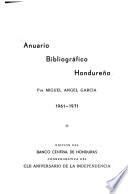Anuario bibliográfico hondureño