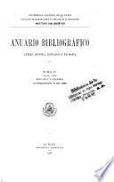 Anuario bibliográfico