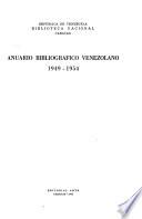Anuario bibliográfico venezolano