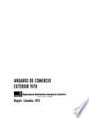 Anuario de comercio exterior