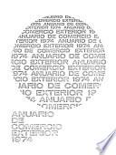 Anuario de comercio exterior