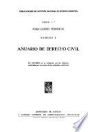 Anuario de derecho civil