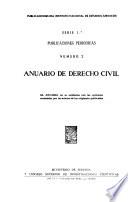 Anuario de derecho civil