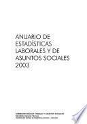 Anuario de estadísticas laborales y de asuntos sociales