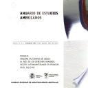 Anuario de estudios americanos