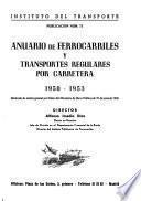 Anuario de ferrocarriles y transportes por carretera