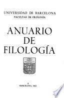 Anuario de filología