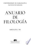Anuario de filología