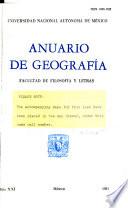 Anuario de geografía