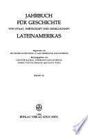 Anuario de historia del estado, la economía y la sociedad en América Latina