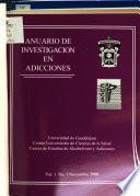 Anuario de investigación en adicciones