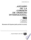 Libro Anuario de la Comisión de Derecho Internacional 1983, Vol.II, Parte 1