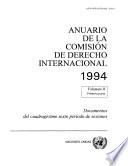 Anuario de la Comisión de Derecho Internacional 1994, Vol.II, Parte 1