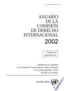 Anuario de la Comisión de Derecho Internacional 2002, Vol.II, Parte 2