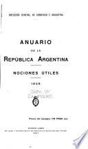 Anuario de la República Argentina. Nociones Útiles