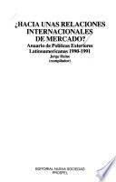 Anuario de políticas exteriores latinoamericanas