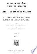 Anuario Español e Hispanoamericano del Libro y de las Artes Gráficas