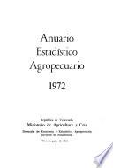 Anuario estadístico agropecuario