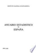 Anuario estadístico de España