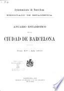 Anuario estadístico de la ciudad de Barcelona