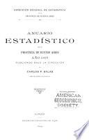 Anuario estadístico de la Provincia de Buenos Aires